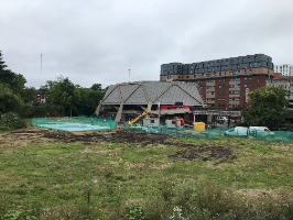 Hexagon Redevelopment Begins