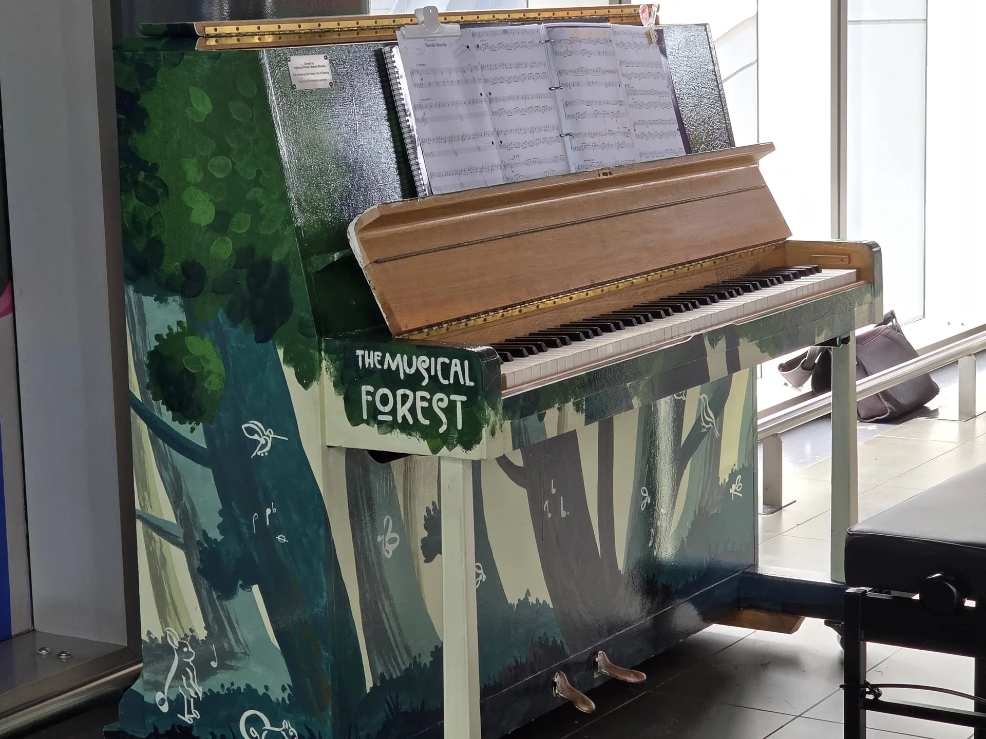 Musical Forest Charms Commuters