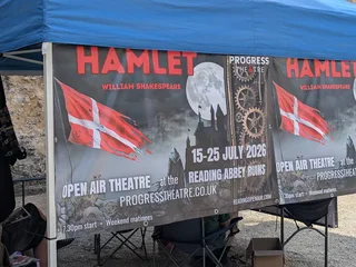 Progress Theatre Transforms Hamlet into Steampunk Tragedy at Reading Abbey Ruins
