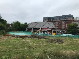 Hexagon Redevelopment Begins