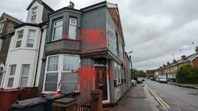 Red Paint Spells Danger