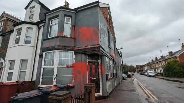 Red Paint Spells Danger