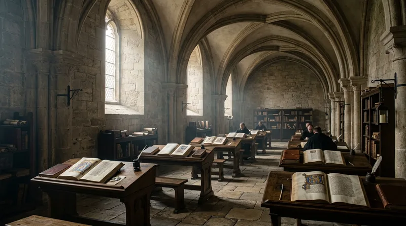 AI Generated: Generate an impression of how the library in Readi